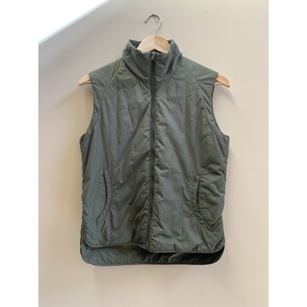 Columbia‎ Vest Women's Size Small Olive Green Full Zip. Pockets. Lightweight